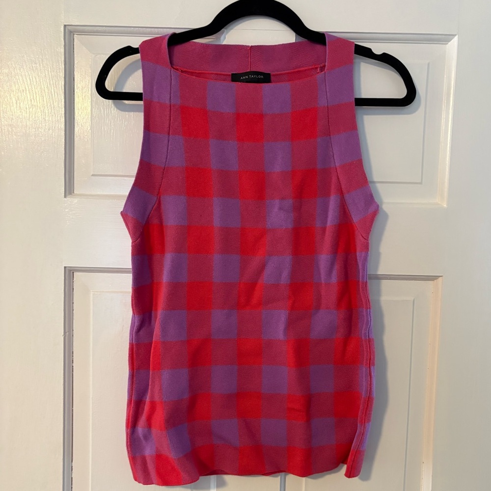 Ann Taylor Mock Neck Sweater Top